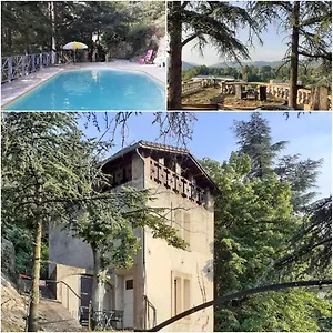  Hébergement de vacances Du Vigneron A La Terrasse Piscine Local Velos